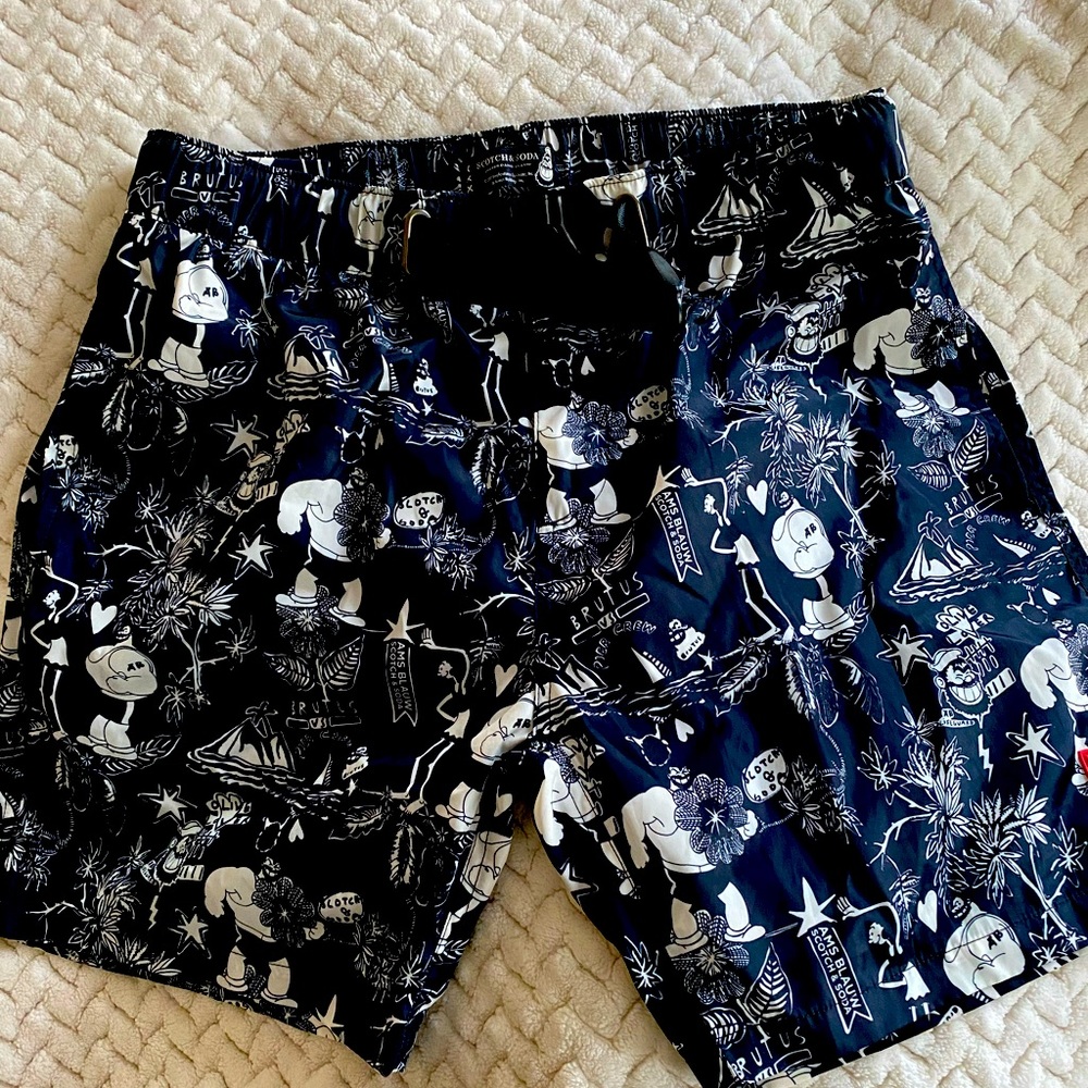 Scotch and Soda Swim trunks